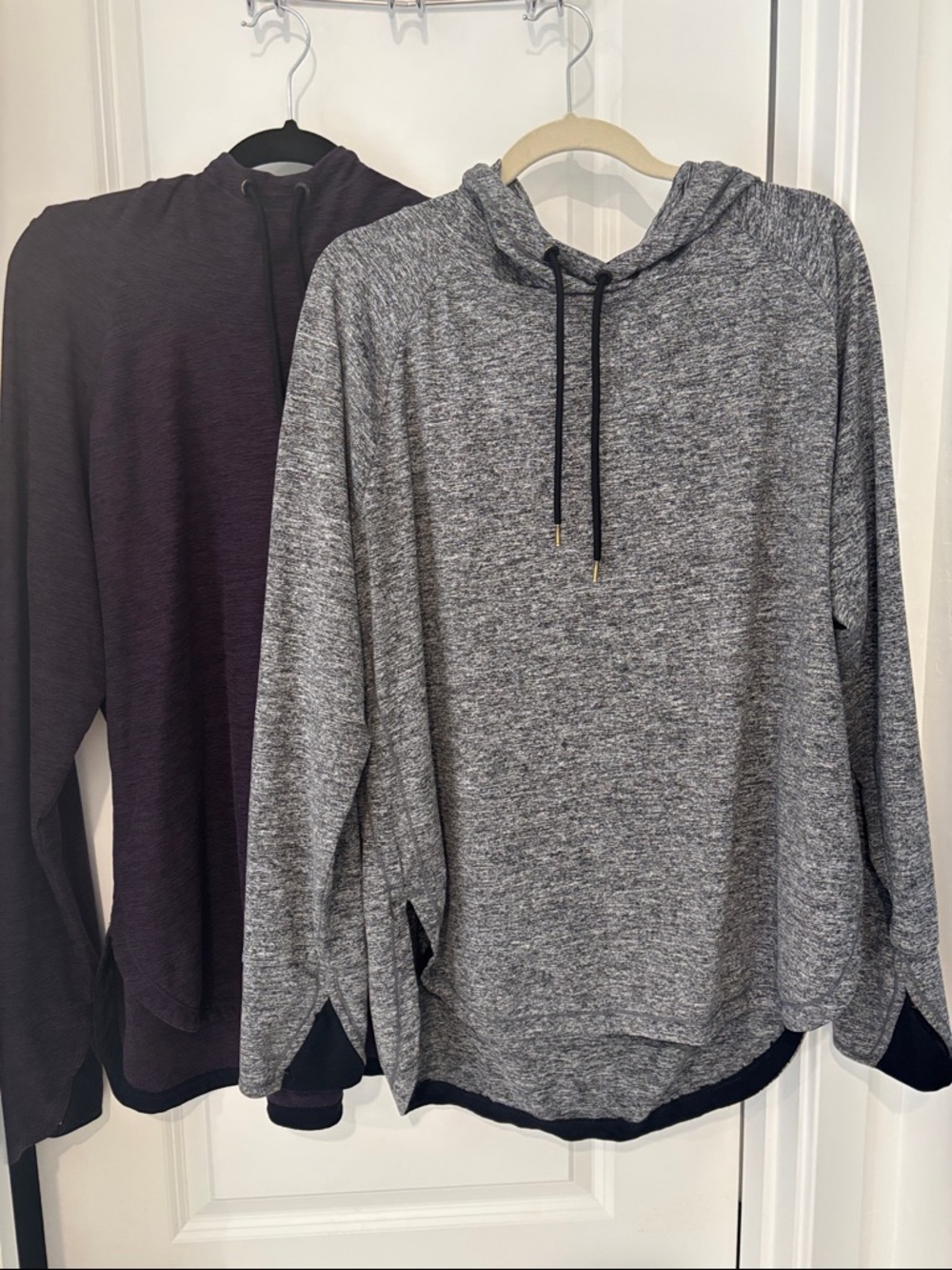 Serene Tangerine women’s pullovers purple and black/white size XXL